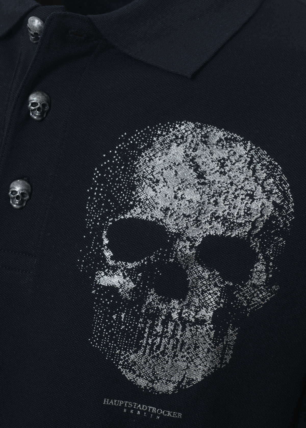 HAUPTSTADTROCKER Death's Head Polo