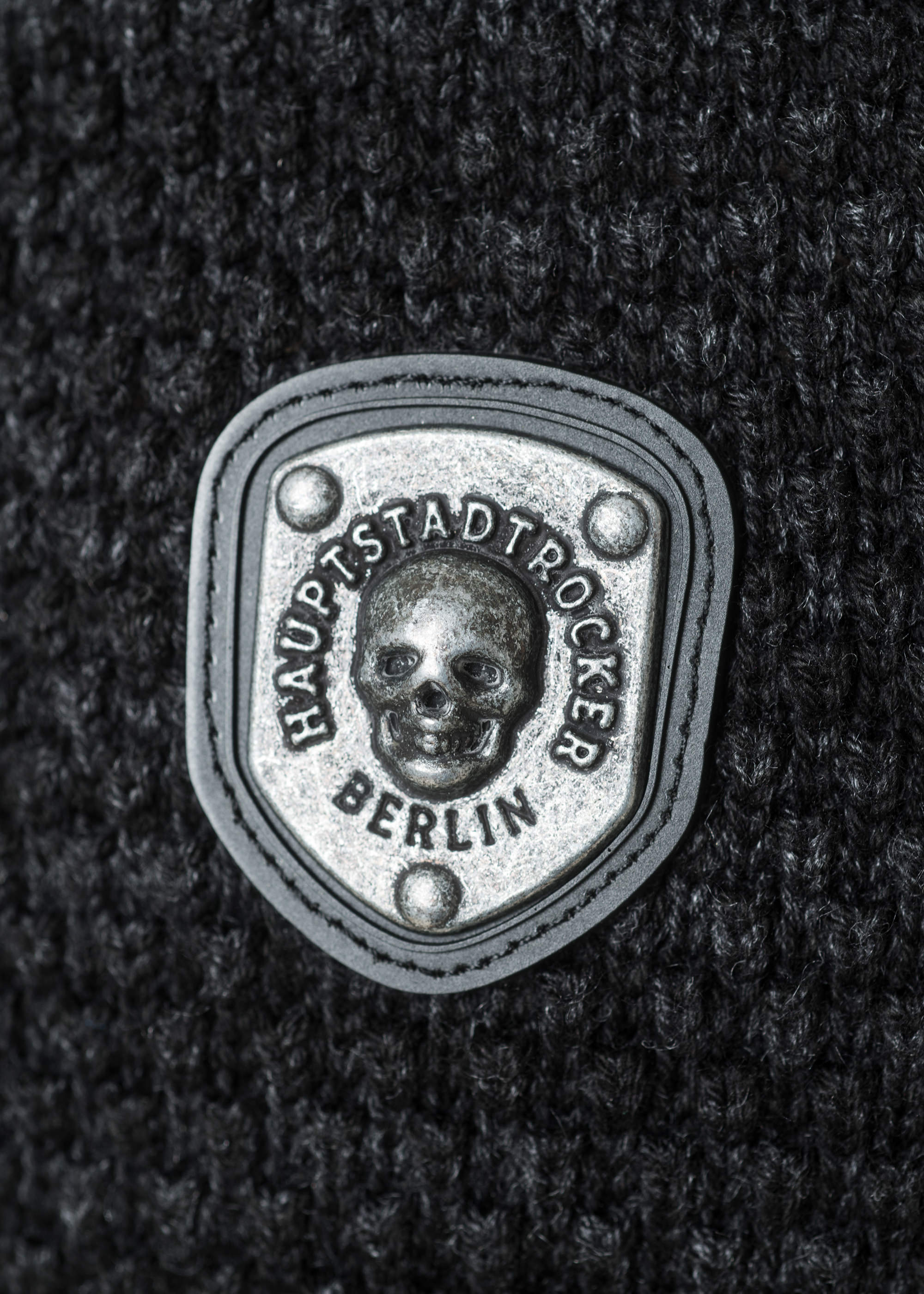 HAUPTSTADTROCKER Strick Hoodie