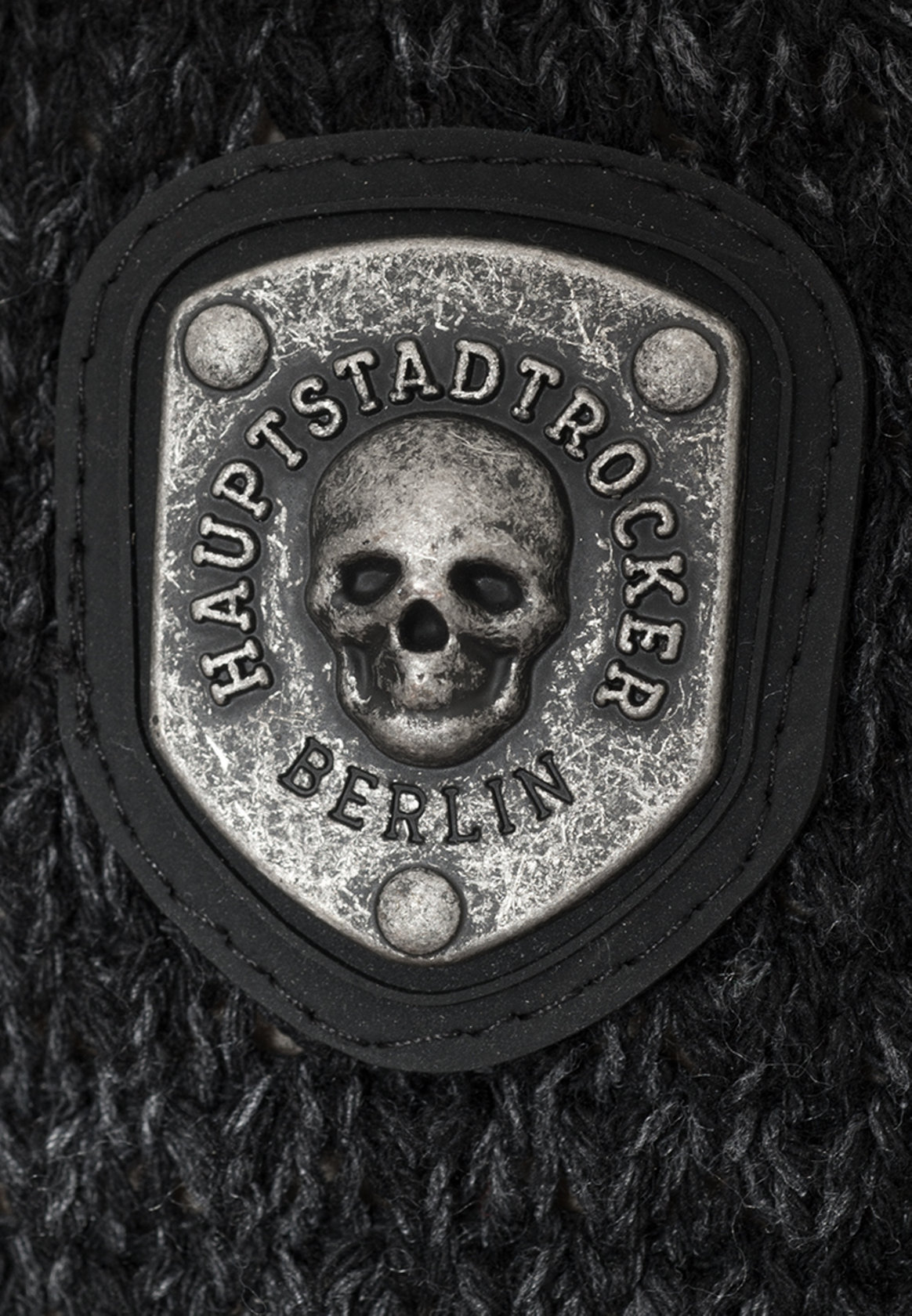 HAUPTSTADTROCKER Knitted Hoodie