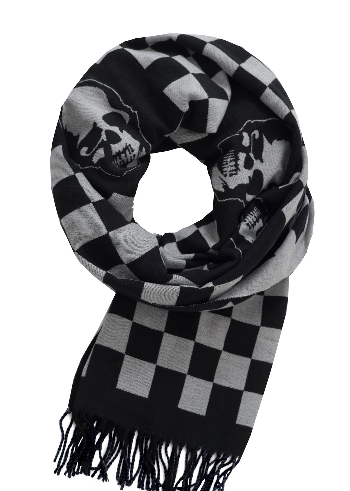 HAUPTSTADTROCKER Checkered Flag Schal