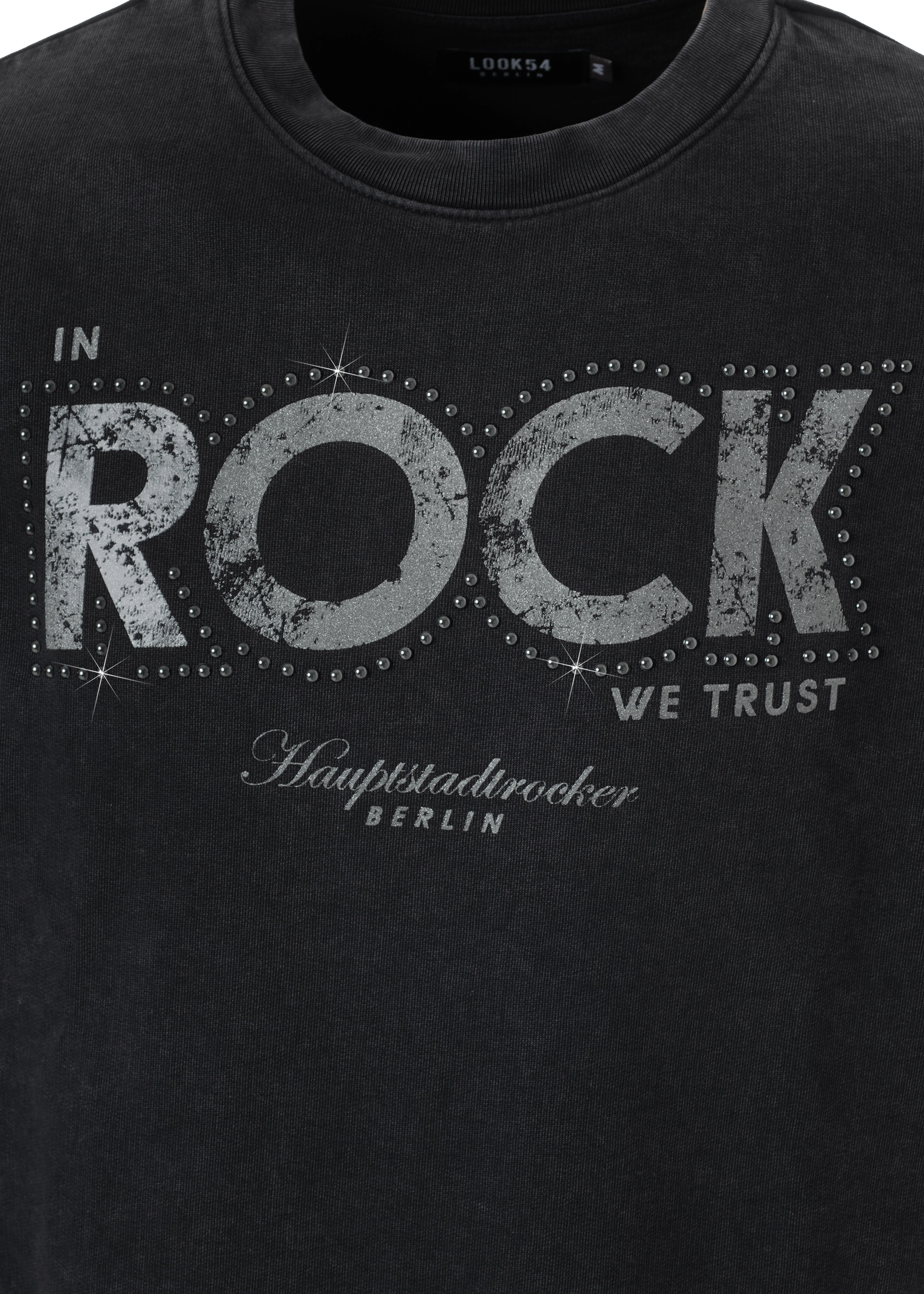 In Rock we Trust Vintage Sweater