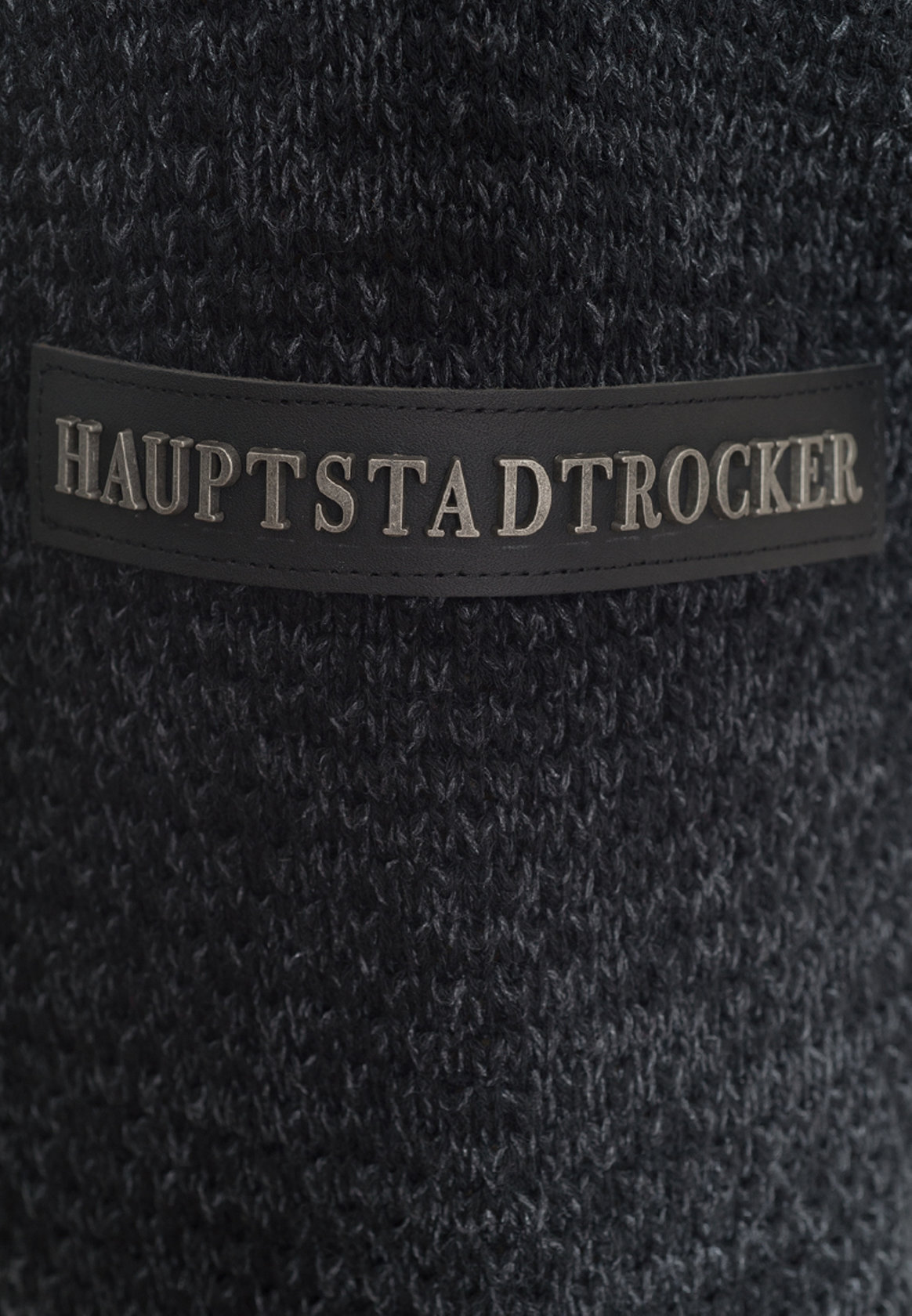 HAUPTSTADTROCKER Knitted Hoodie