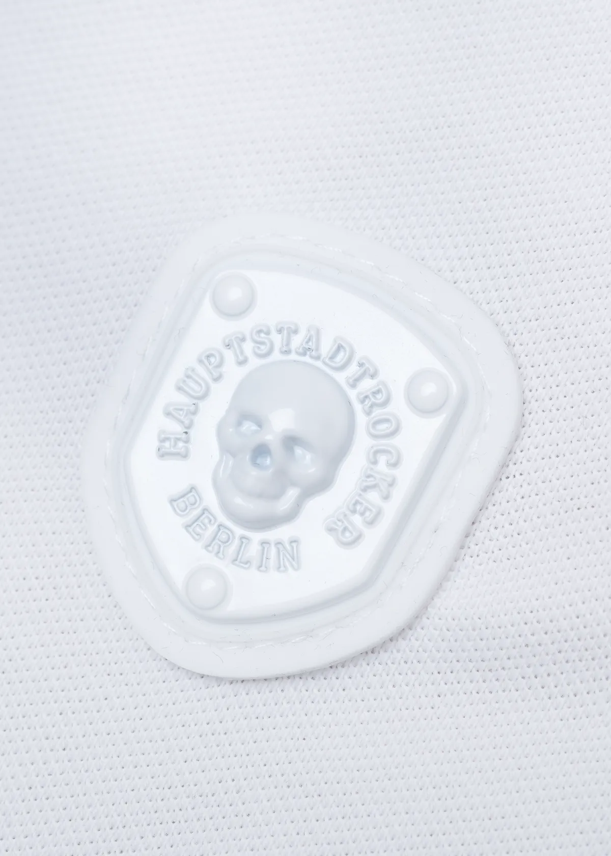Death's Badge Polo (White Edition)