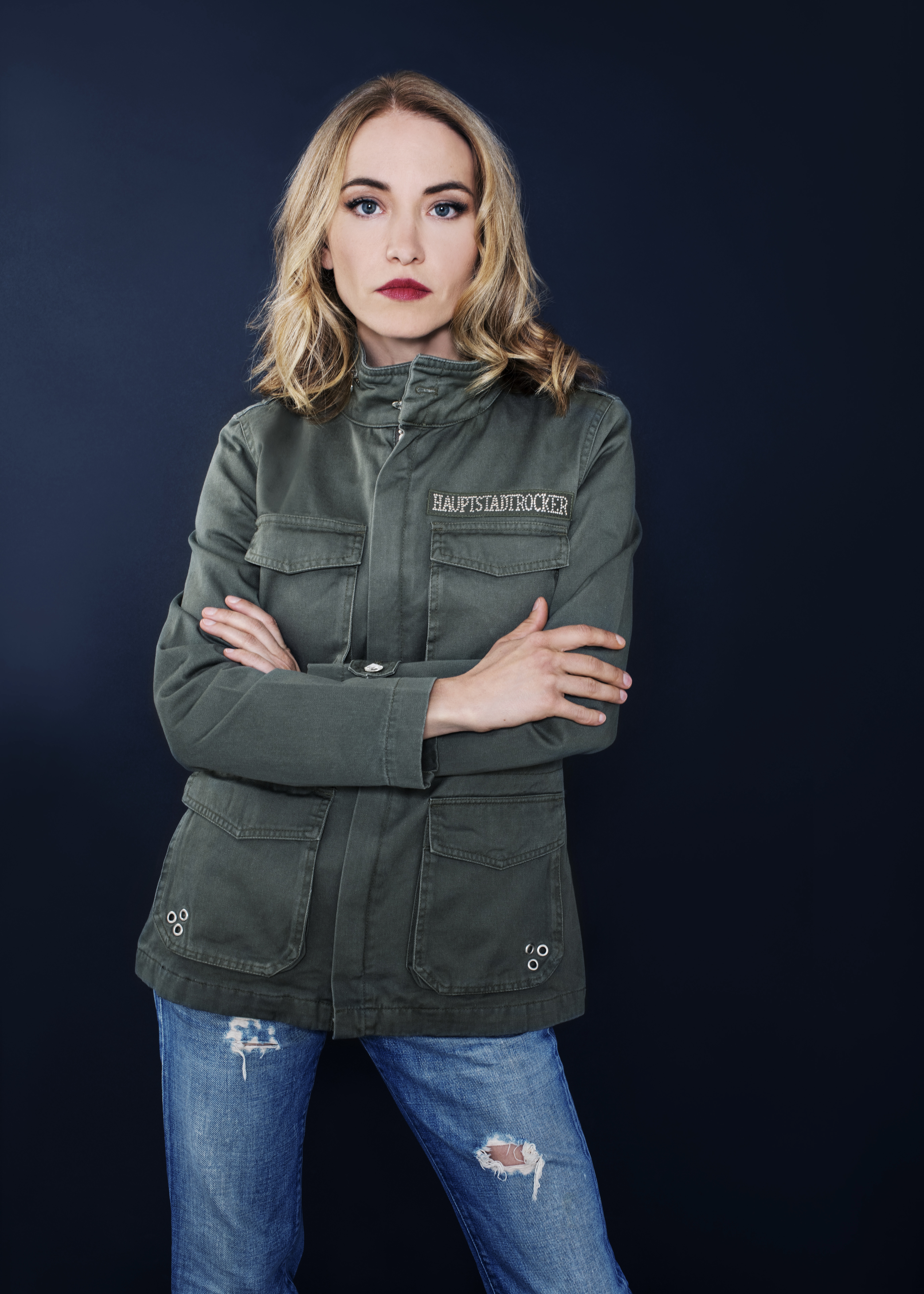 HAUPTSTADTROCKER Army Jacket Olive