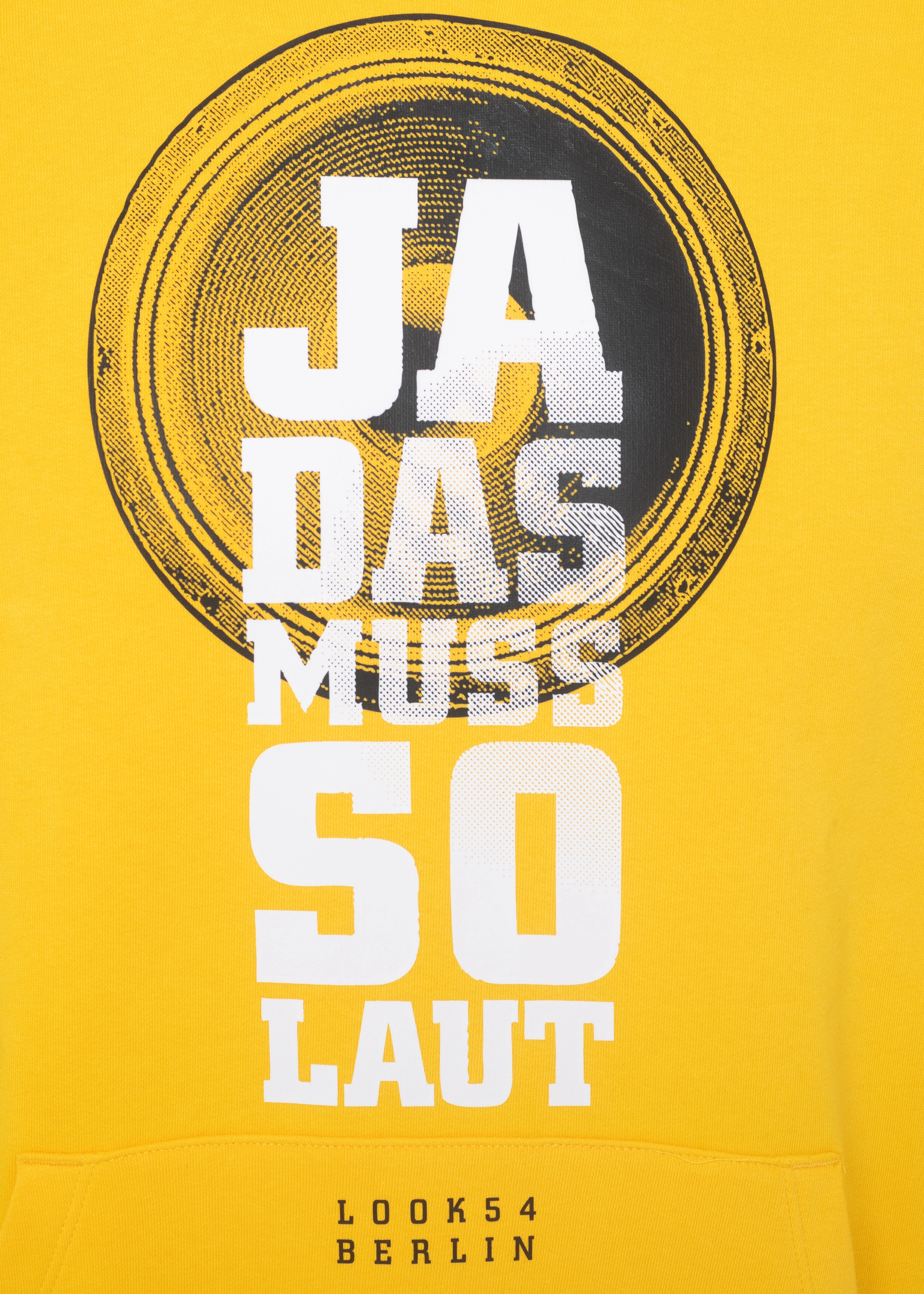 Ja! Das muss so laut Hoodie